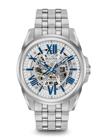 自動巻ムーブメント<br />
<br />
ミネラルガラス風防<br />
<br />
ケース径:43 mm<br />
<br />
ケース厚:12 mm<br />
<br />
防水性:100M<br />