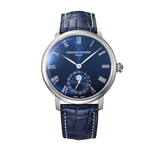 FREDERIQUE CONSTANT　SLIMLINE  ムーンフェイズ マニュファクチュールFC-705NR4S6