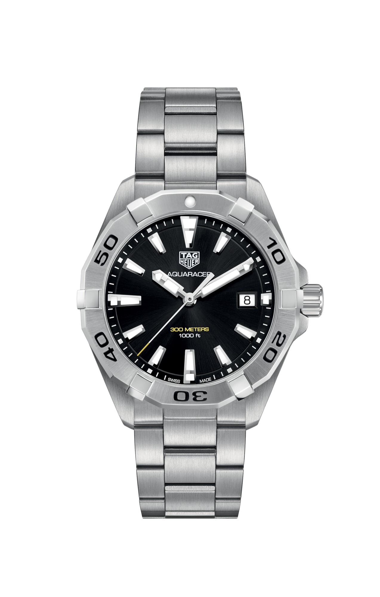型番:WBD1110.BA0928<br />
ムーヴメント:自動巻き<br />
ケース径:41mm<br />
防水:300m<br />
<br />
価格:297,000円(税込)<br />
<br />
3針アクアレーサーのクォーツモデルです。<br />
シルバーにブラックのシンプルなカラーがオンオフ問わず使いやすい一本です。