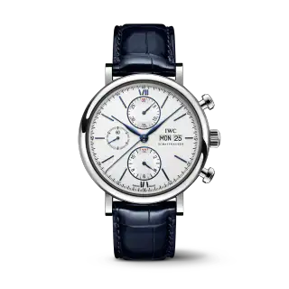 型番:IW391037<br />
ムーヴメント:自動巻き<br />
ケース径:42mm<br />
防水:3気圧防水<br />
<br />
価格:995,500円(税込)<br />
<br />
ポートフィノシリーズでは、新色となる白文字盤に青針モデル。<br />
クラシックでエレガントなデザインが特徴的で、どんなシーンでも使いやすい一本です。<br />
<br />
お問い合わせは→http://kobayashi-tokeiten.com/inquiryform/ で大分店にチェックをしてお問い合わせください。