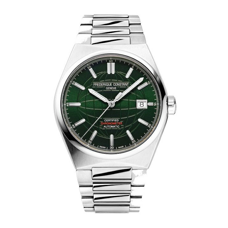 型番: FC-303G3NH6B<br />
ムーヴメント:自動巻き<br />
ケース径:39mm<br />
防水:3気圧<br />
<br />
価格:341,000円(税込)<br />
<br />
フレデリック・コンスタントのハイライフコレクションのグリーン文字盤!<br />
搭載ムーブメントは、数々の難試験を実施し、その基準に合格したクロノメータームーブメントです◎<br />
文字盤には“CERTIFIED CHRONOMETER”を記載。<br />
<br />
シンプルで、スーツスタイルにも違和感なく着用できるデザインです☆<br />
インターチェンジャブル仕様ラバーストラップ付でこの価格!<br />
<br />
自分へのご褒美や、大切な方へのプレゼントとしてもオススメです…。<br />