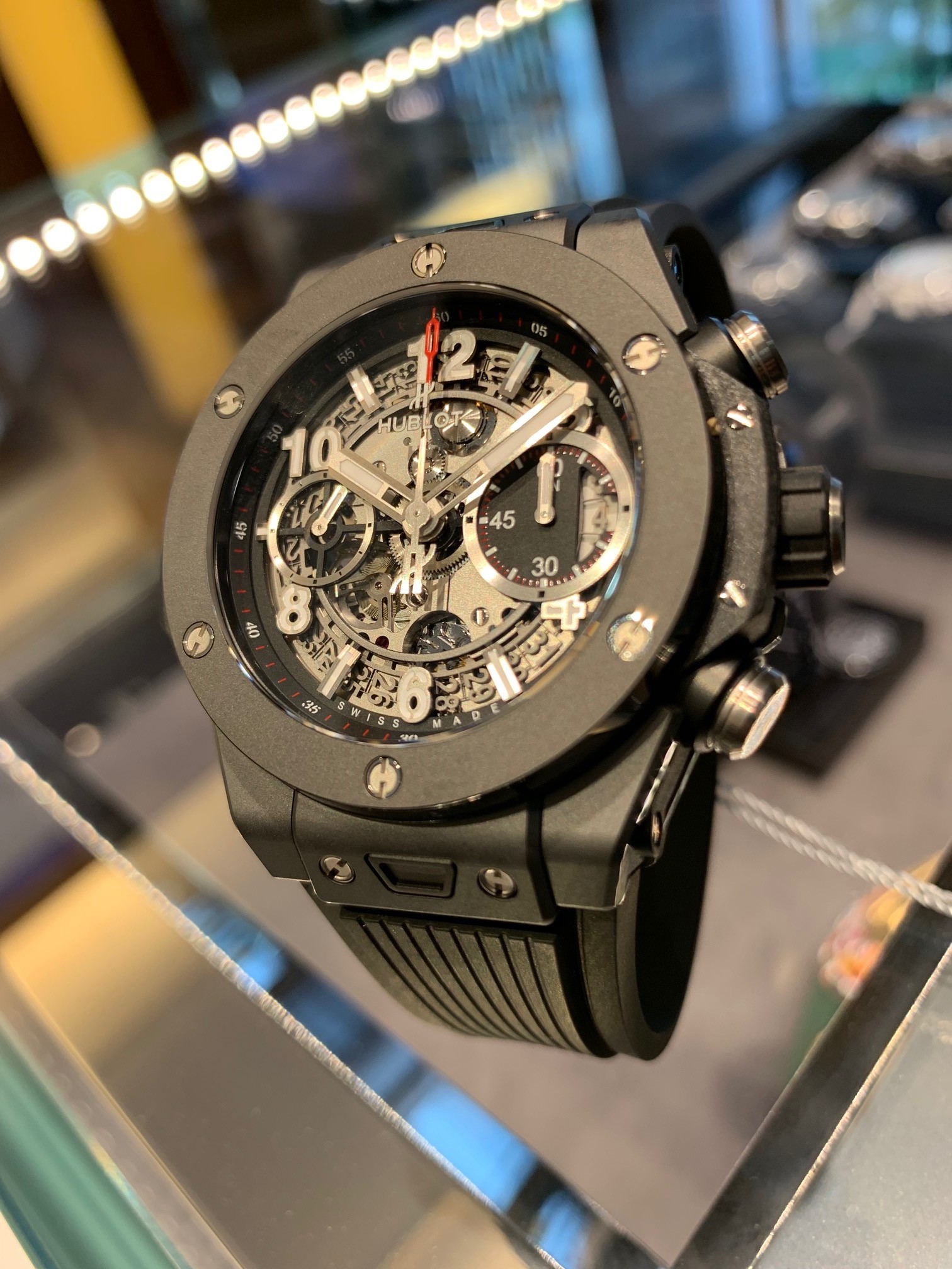 ウブロ(HUBLOT) ビッグバン・ウニコ ワンクリック42ミリ ブラックマジック | カミネ | ブランド腕時計の正規販売店紹介サイト