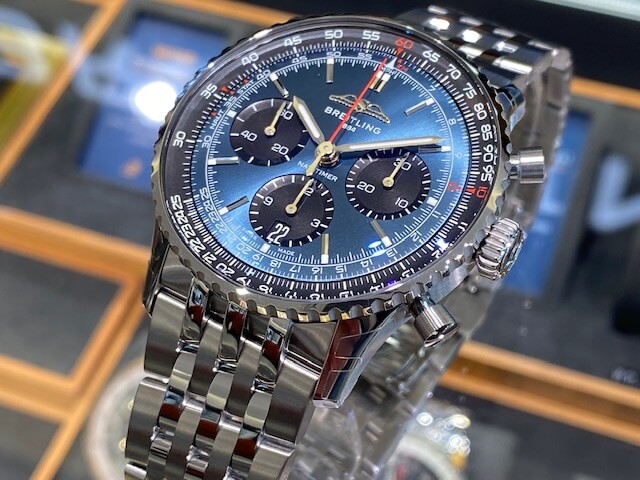 訳あり ブライトリング BREITLING AB0441 ナビタイマー クロノグラフ ...