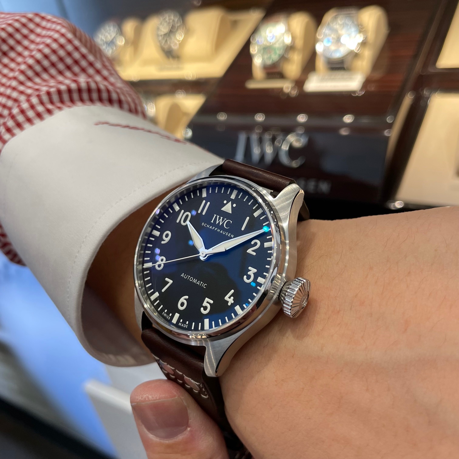 アイ・ダブリュー・シー(IWC) ビッグ・パイロット・ウォッチ 43