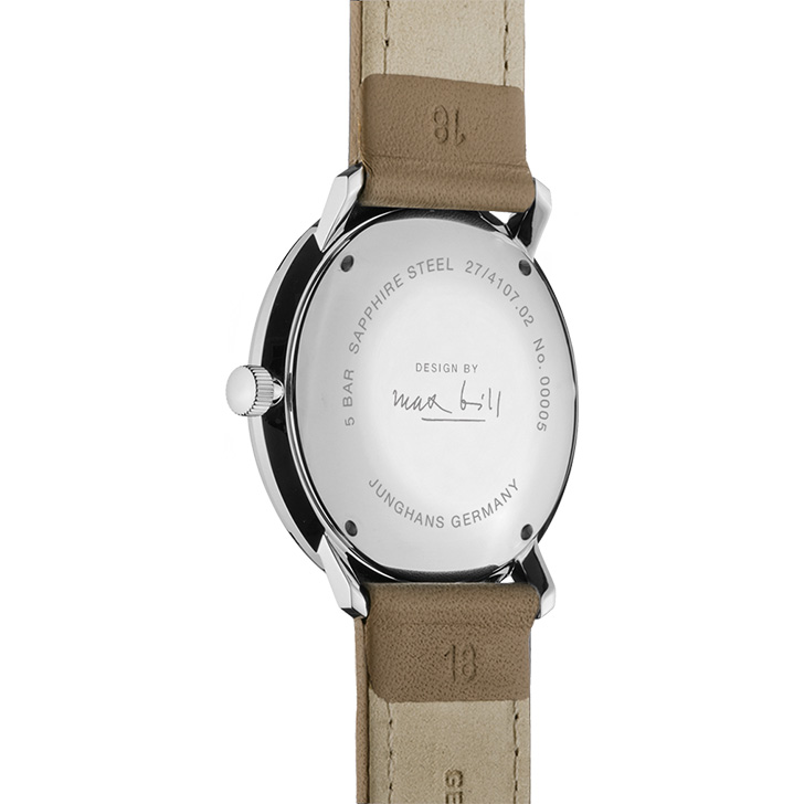 オリジナルのサイズとデザイン ? 最新の装備：ユンハンスの新しいmax bill Kleine Automaticは、60年にわたる素晴らしい時計デザインを反映しています