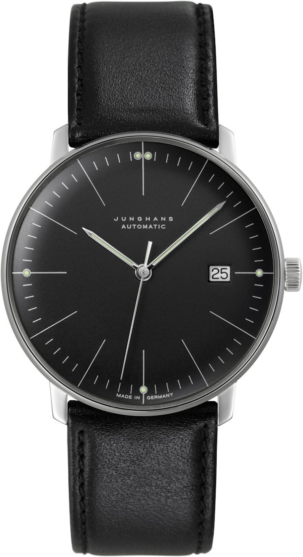 Max Bill Automatic Black Dial by Junghans 027/4701.00