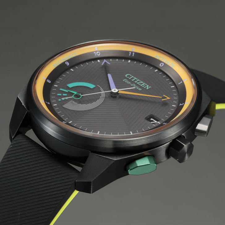 『Eco-Drive Riiiver』は、IoTプラットフォームである『Riiiver』を通じて、自分のライフスタイルや好みに合わせて様々なデバイスやサービスとつながることが可能になる腕時計です。