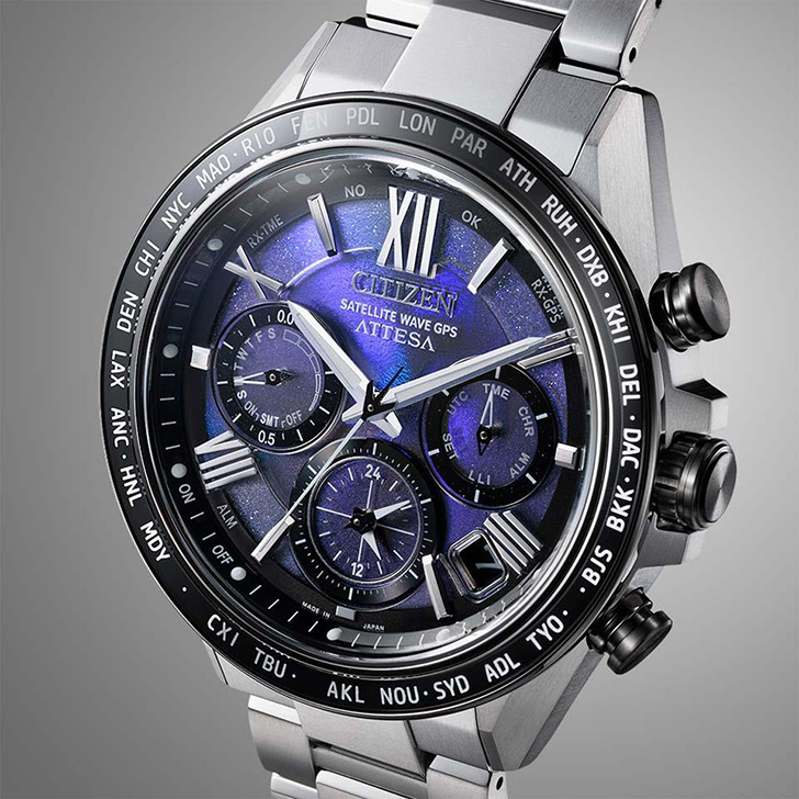 CITIZEN ATTESA ACT Line UNITE with BLUE CC4075-50L