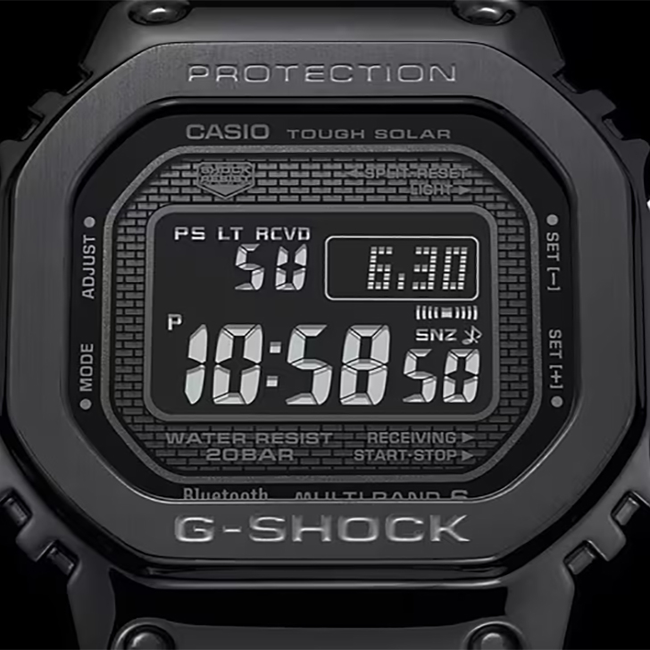 【G-SHOCK】初代モデルDW-5000Cの発売から35年の時を経て、「外装の進化」「構造の進化」「モジュールの進化」をコンセプトに、フルメタル化を実現し、Connectedエンジンを搭載したGMW-B5000からNew モデル登場