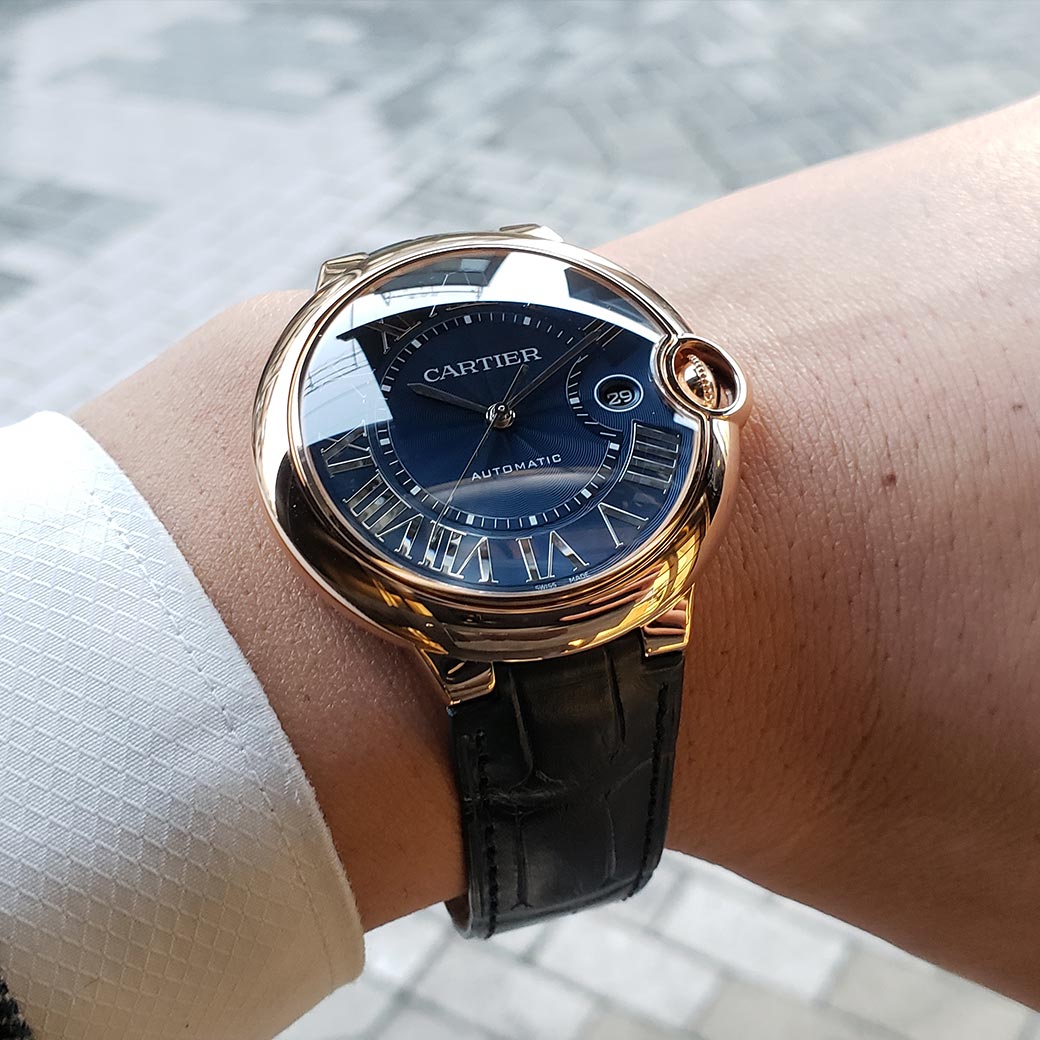 カルティエ Cartier バロン ブルー ドゥ カルティエ ウォッチ Wgbb0036 Ballon Bleu De Cartier Watch ハラダ ブランド腕時計の正規販売店紹介サイトgressive グレッシブ