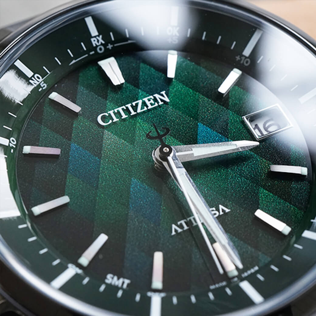 シチズン(CITIZEN) アテッサ LIGHT in BLACK 2022 GREEN EDITION ...