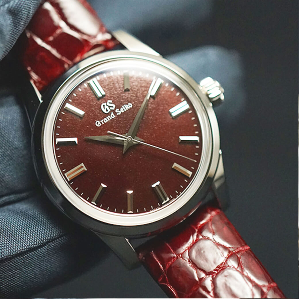 グランド セイコー GRAND SEIKO 腕時計 メンズ SBGW287 9Sメカニカル エレガンス コレクション Elegance Collection Classic The flow of seasons 手巻き（9S64） レッドxレッド アナログ表示