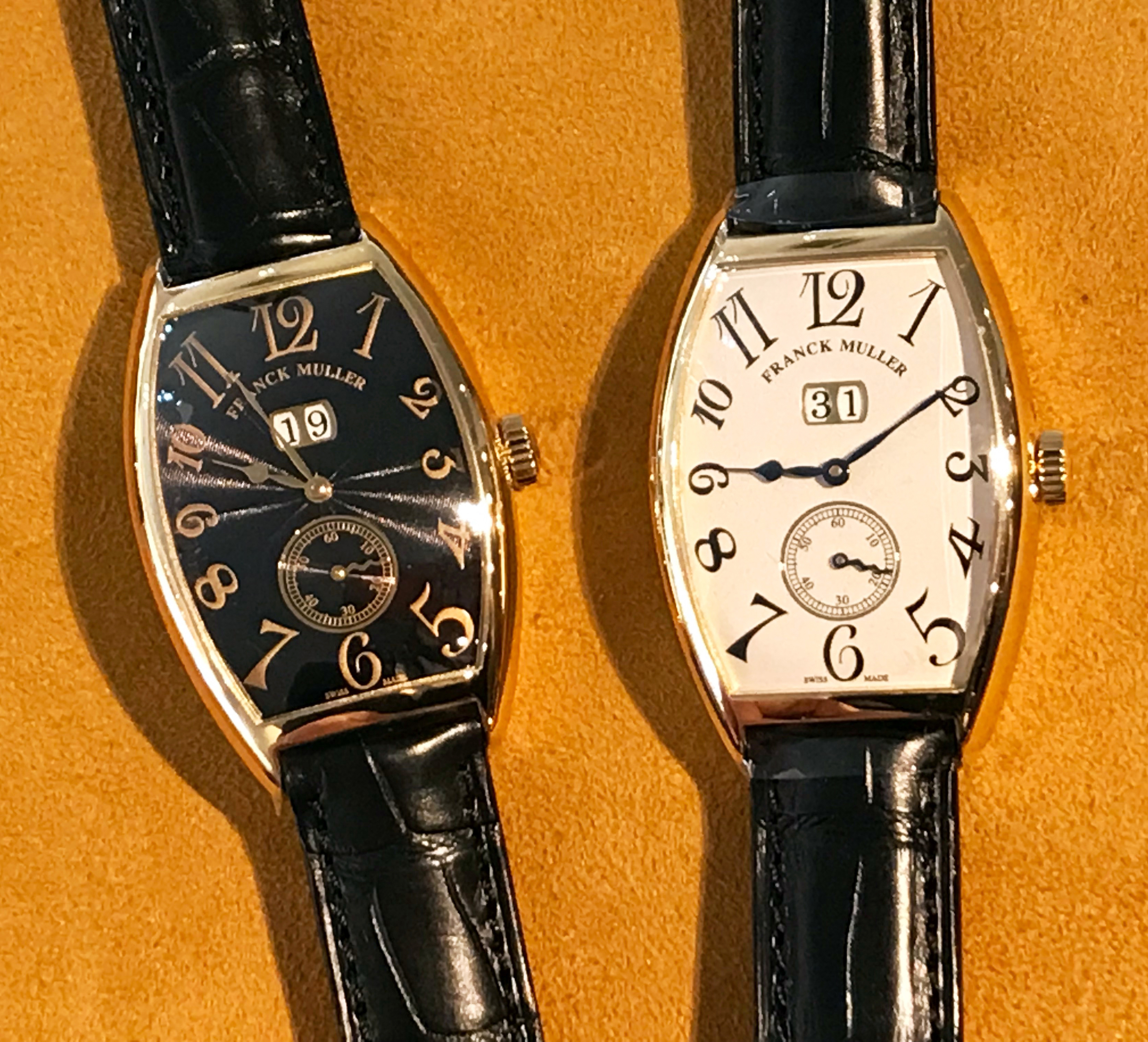 フランク ミュラー Franck Muller トノウ カーベックス グランギシェ Cintree Curvex Grand Guichet ハラダ ブランド腕時計の正規販売店紹介サイトgressive グレッシブ