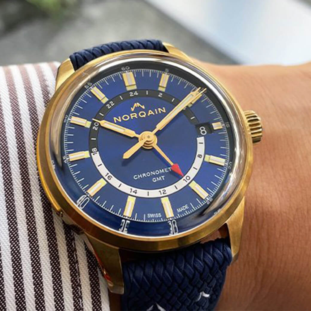 ノルケイン(NORQAIN) フリーダム 60 GMT 40MM NNZ2100ZG/A215/20APR