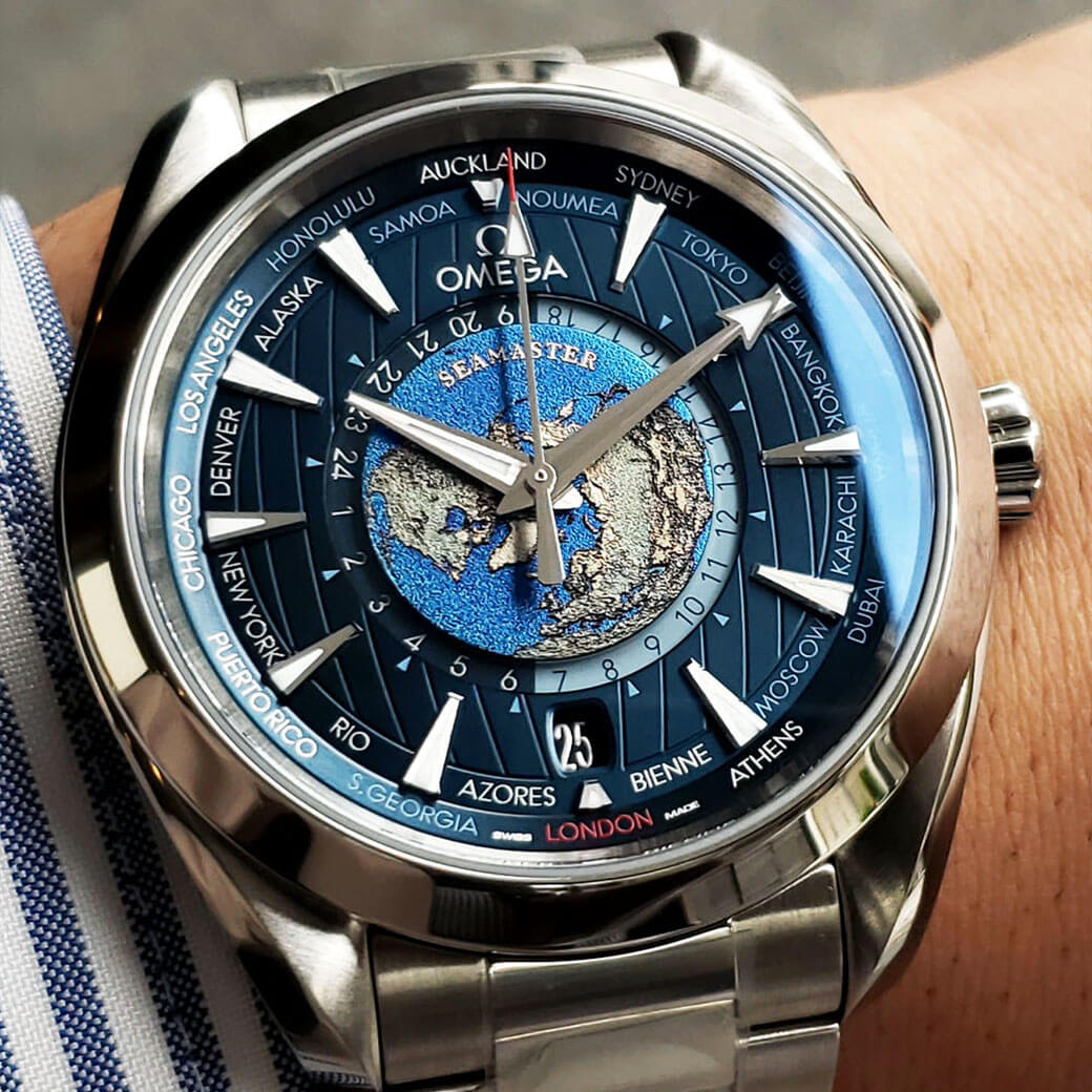 オメガ OMEGA 腕時計 メンズ 231.13.39.21.57.001 シーマスター アクアテラ 150m マスター コーアクシャル クロノメーター 自動巻き グレーシェルxグレー アナログ表示