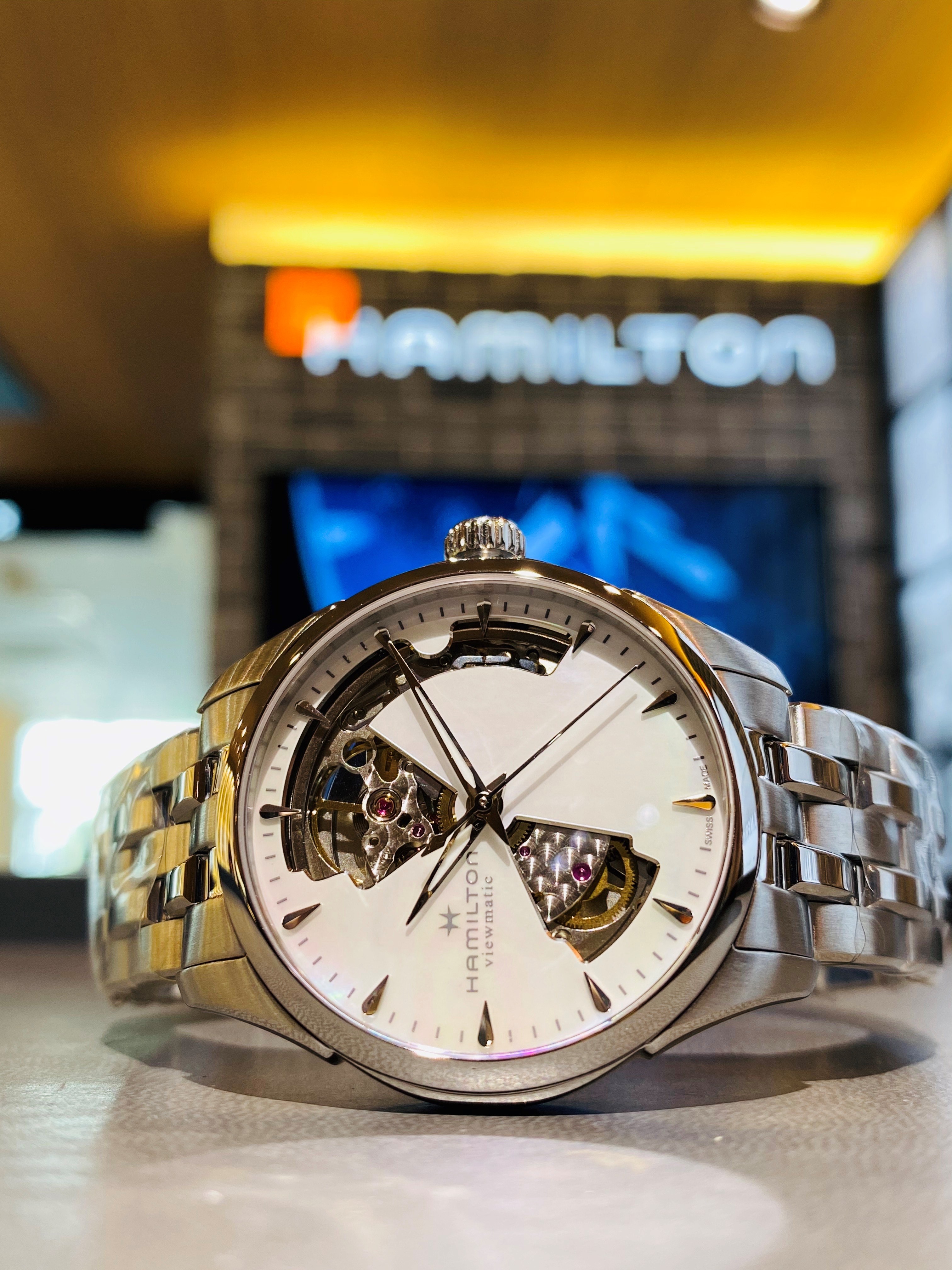 腕時計 HAMILTON ハミルトン ジャズマスターシン ライン42mm+