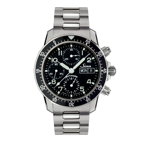シンクロ Sinn 103.A クロノグラフ 逆パンダ 手巻き バルジュー7760 | ARBITRO