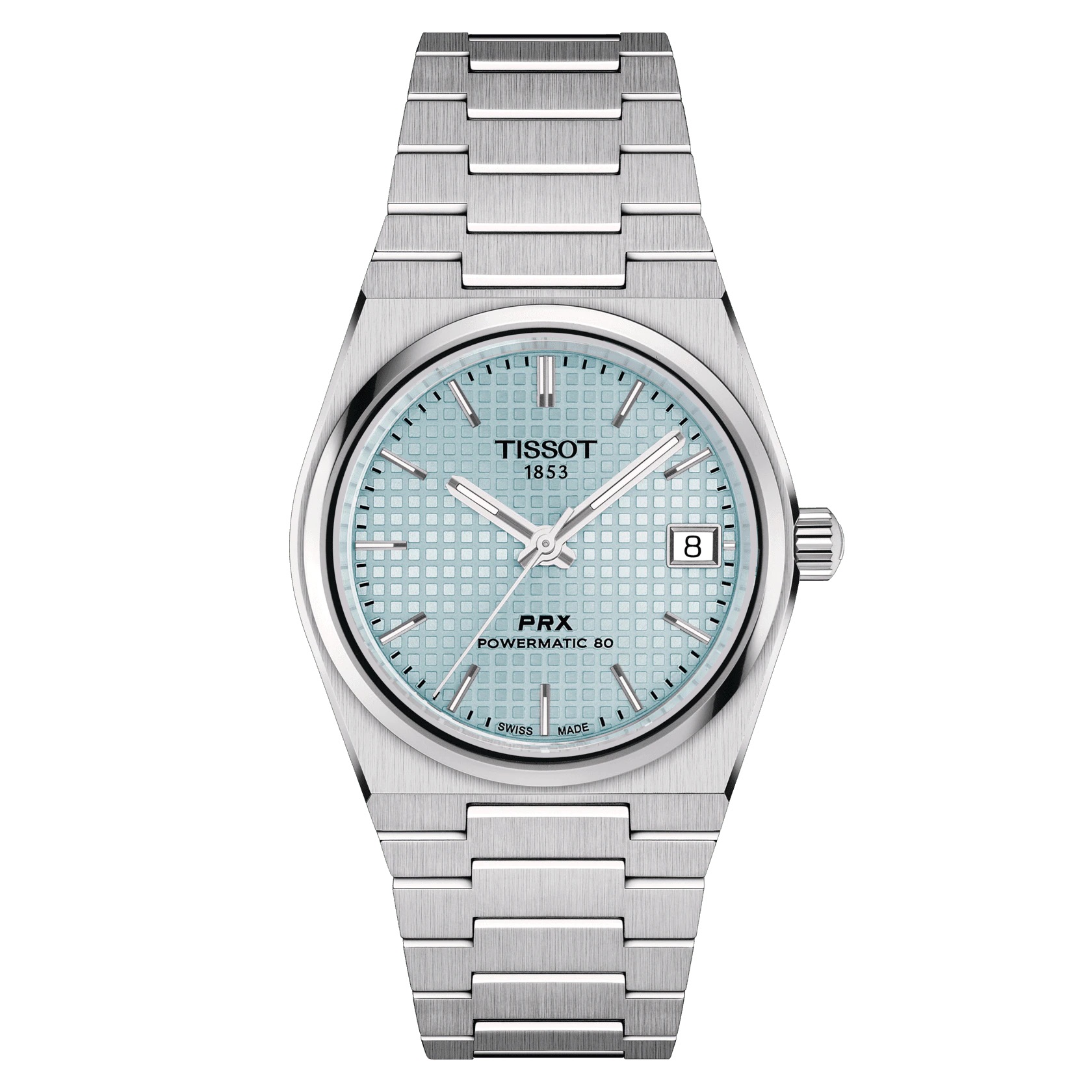 ティソ(TISSOT) ピーアールエックス パワーマティック80 35mm アイス 