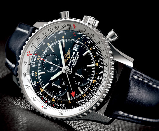 BREITLING ナビタイマークロノグラフ GMT46