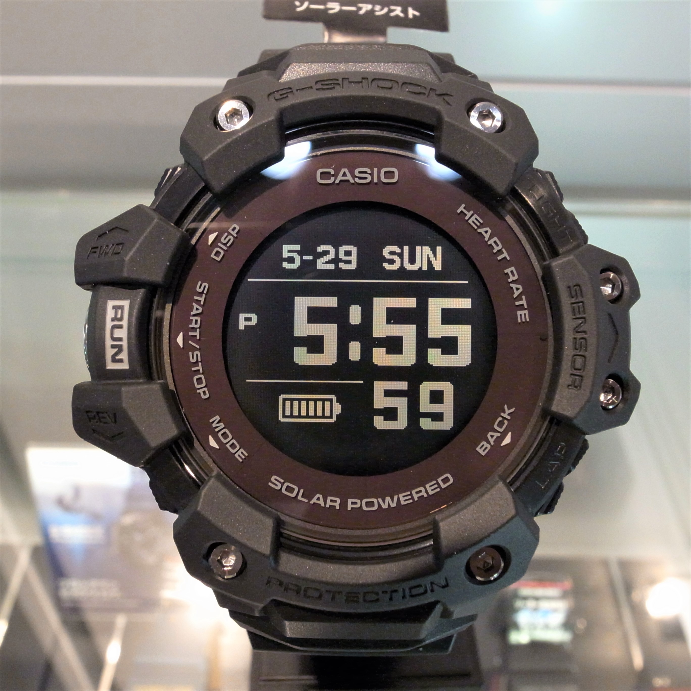 gshock ジーショック ジースクワッド GBD-H1000-1JR www ...