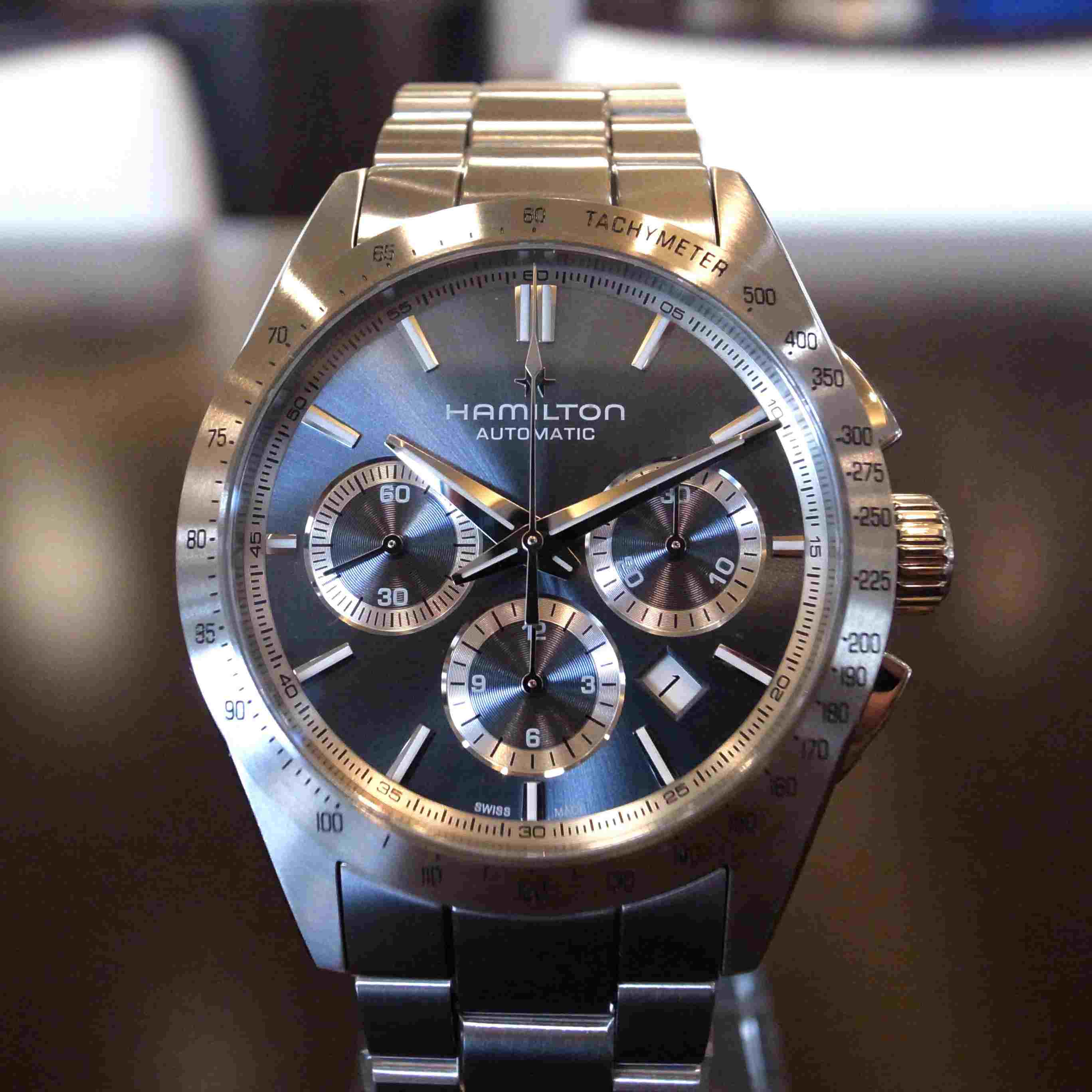 ジャズマスター Auto Chrono - ダイヤルカラー:ブラック