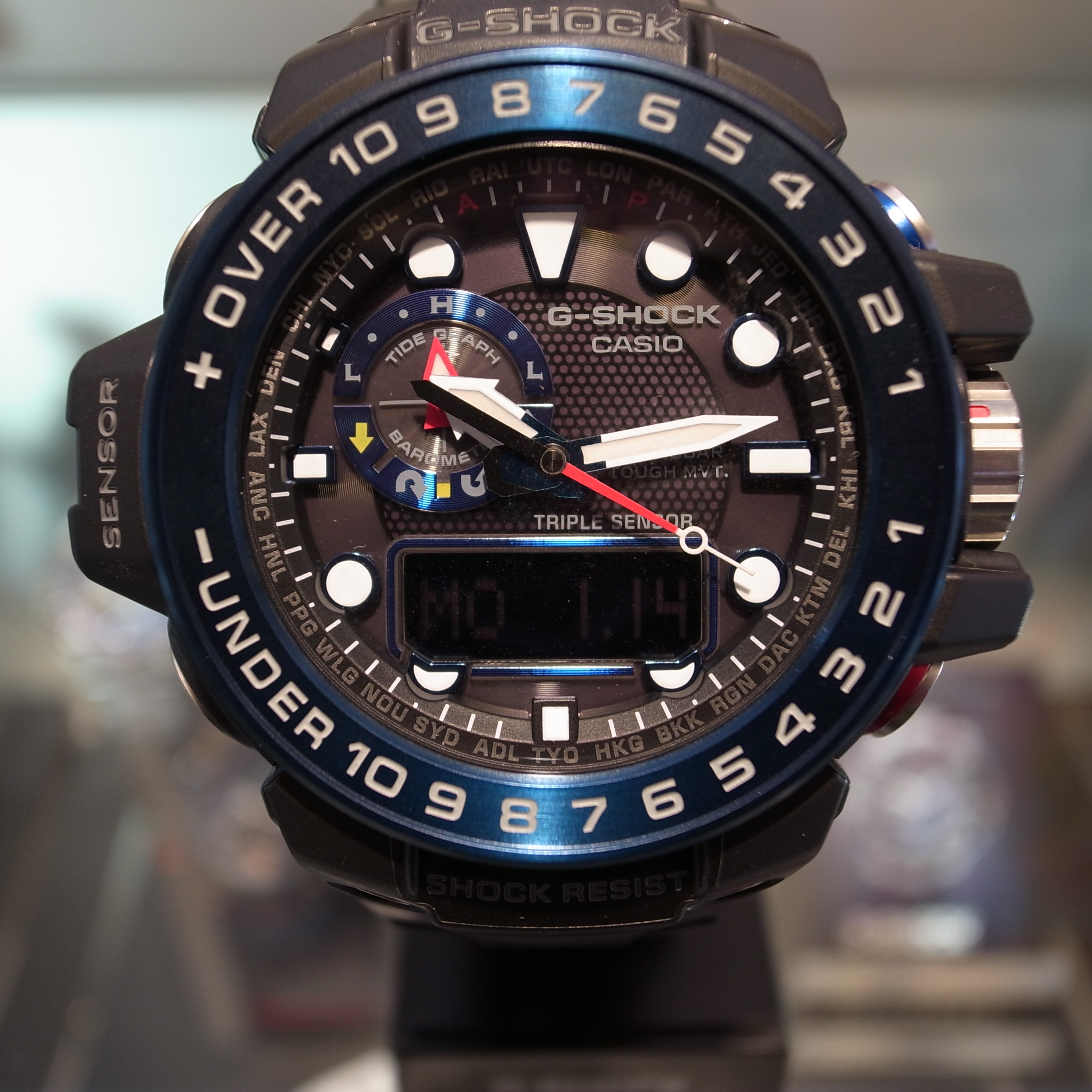 ジーショック(G-SHOCK) Ｇショック ガルフマスター ＧＷＮ－１０００Ｂ