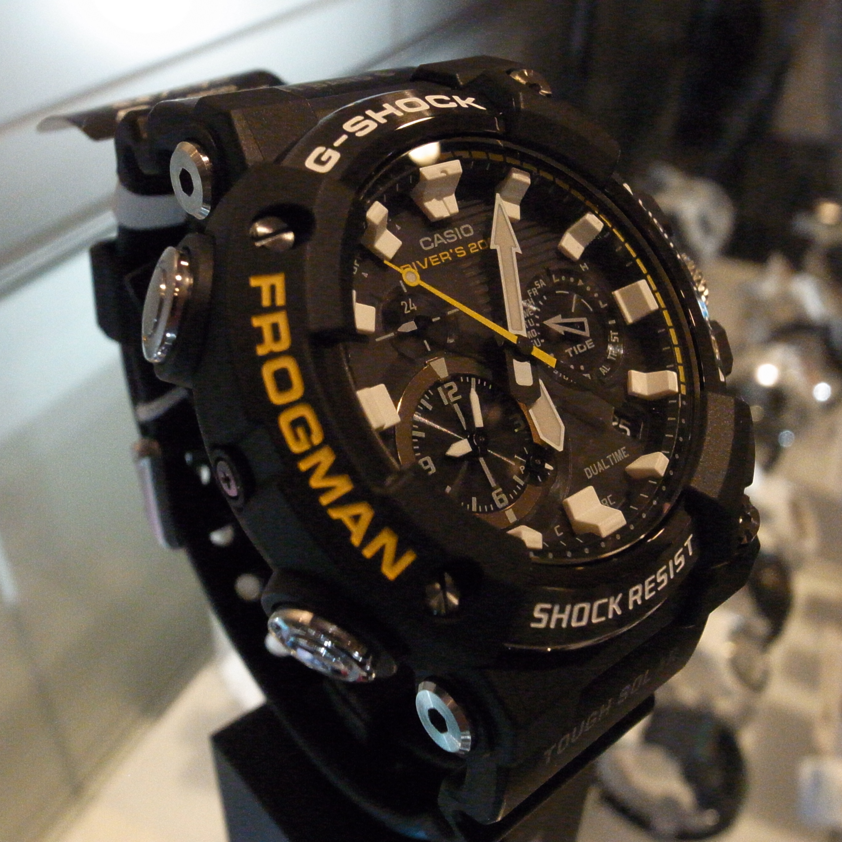 ダイゾー ナチュラル 値下げ G-SHOCK GWF-A1000C-1AJF アナログ