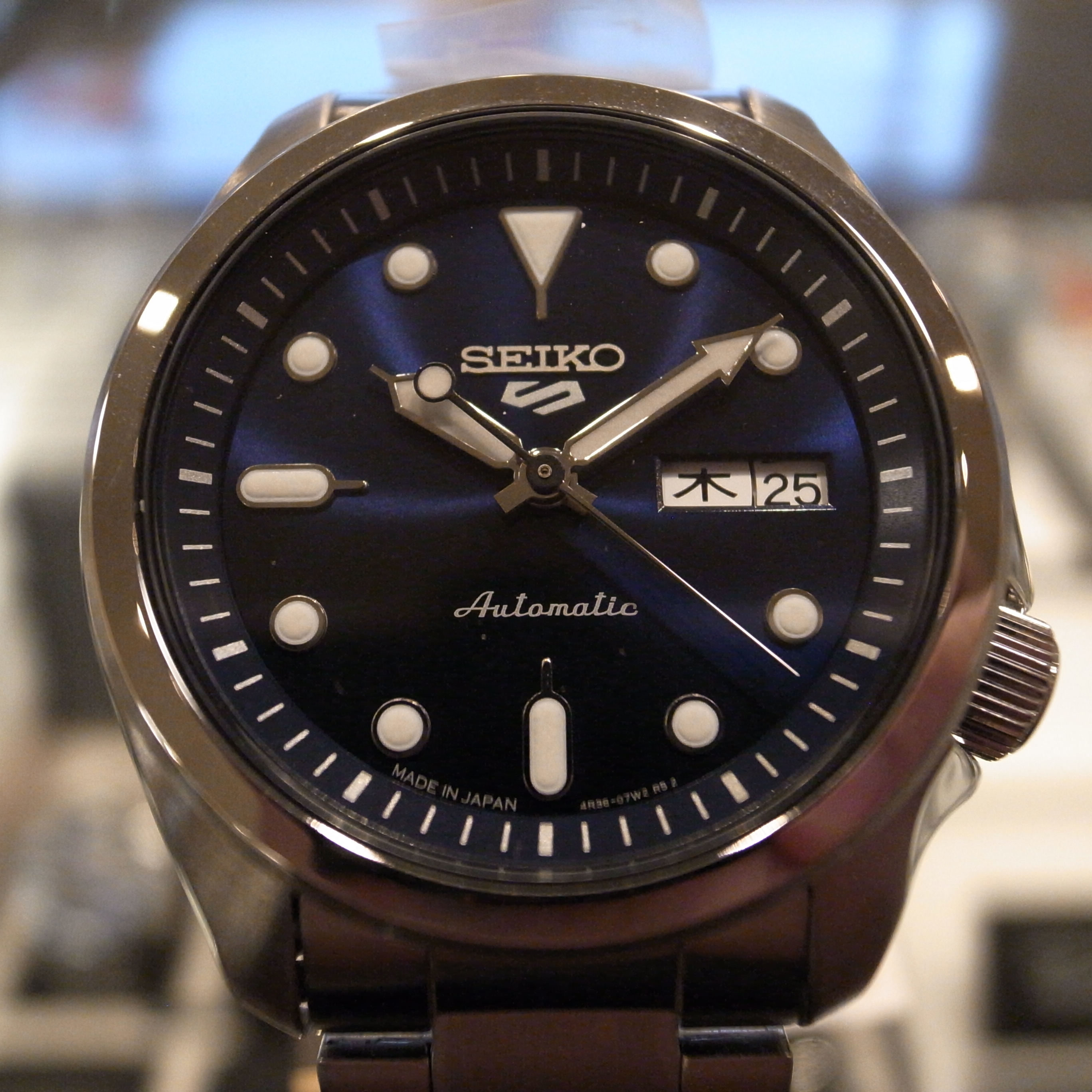 SEIKO】【裏スケ】【'21年購入】セイコー『5スポーツ』SBSA043