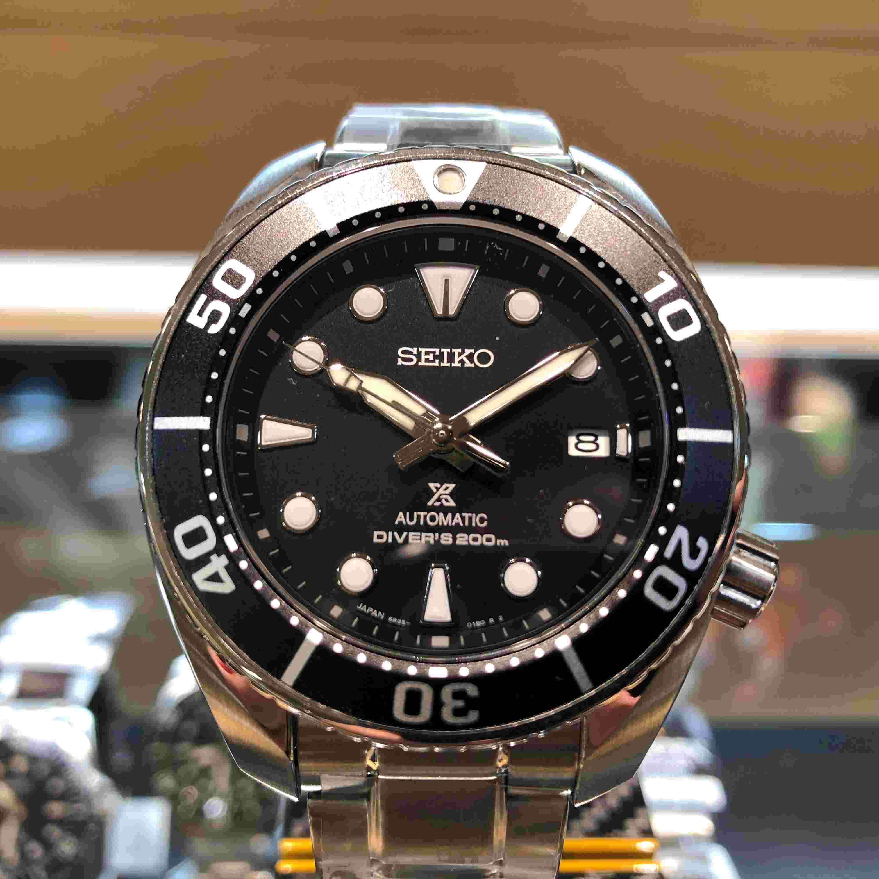 セイコー SEIKO 腕時計 メンズ SBDC083 プロスペックス ダイバースキューバ DIVER SCUBA 自動巻き（6R35/手巻き付） ブラックxシルバー アナログ表示