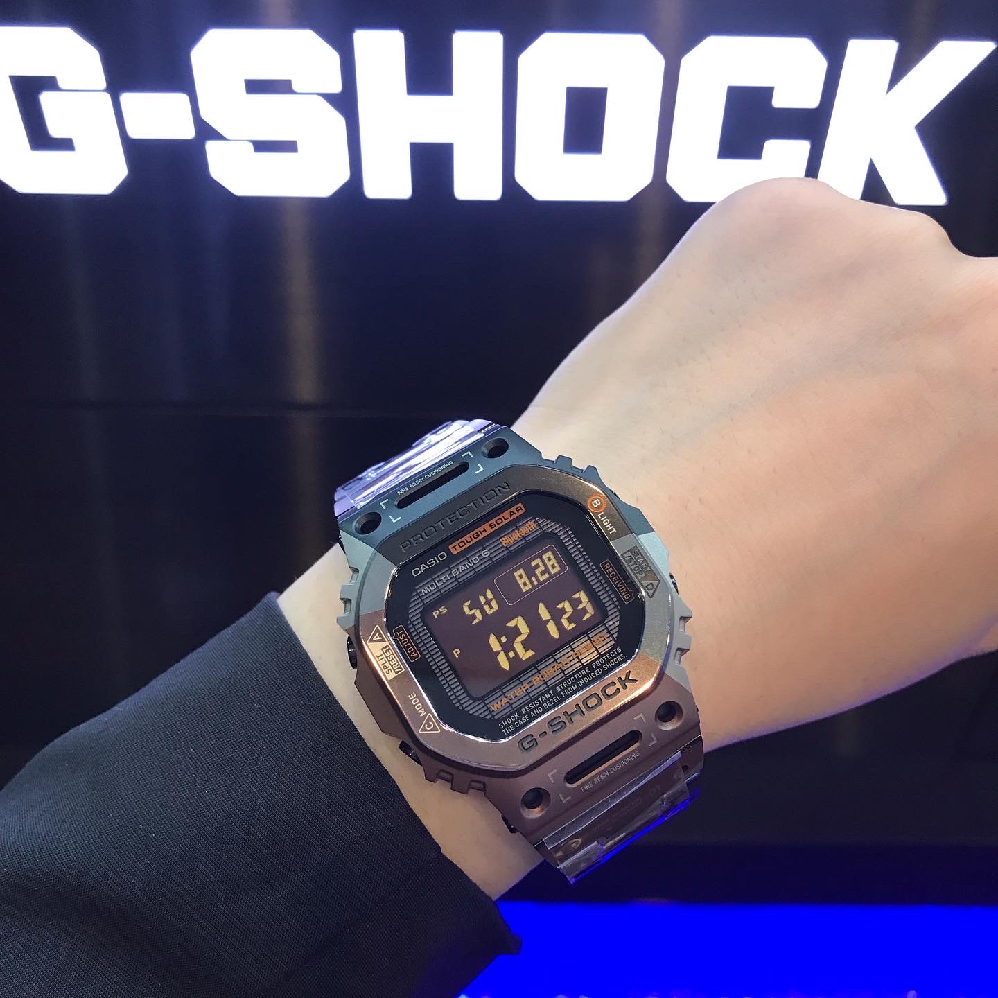 ジーショック(G-SHOCK) GMW-B5000TVB-1JR 5000シリーズ フルメタル GMW ...