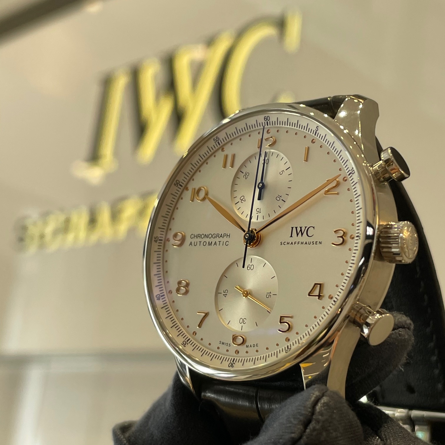 IWC　ポルトギーゼ　クロノグラフ