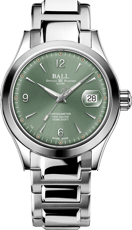 ハイドロクロノ腕時計 クォーツ ボール ウォッチ(BALL WATCH) オハイオ クロノメーター OHIO