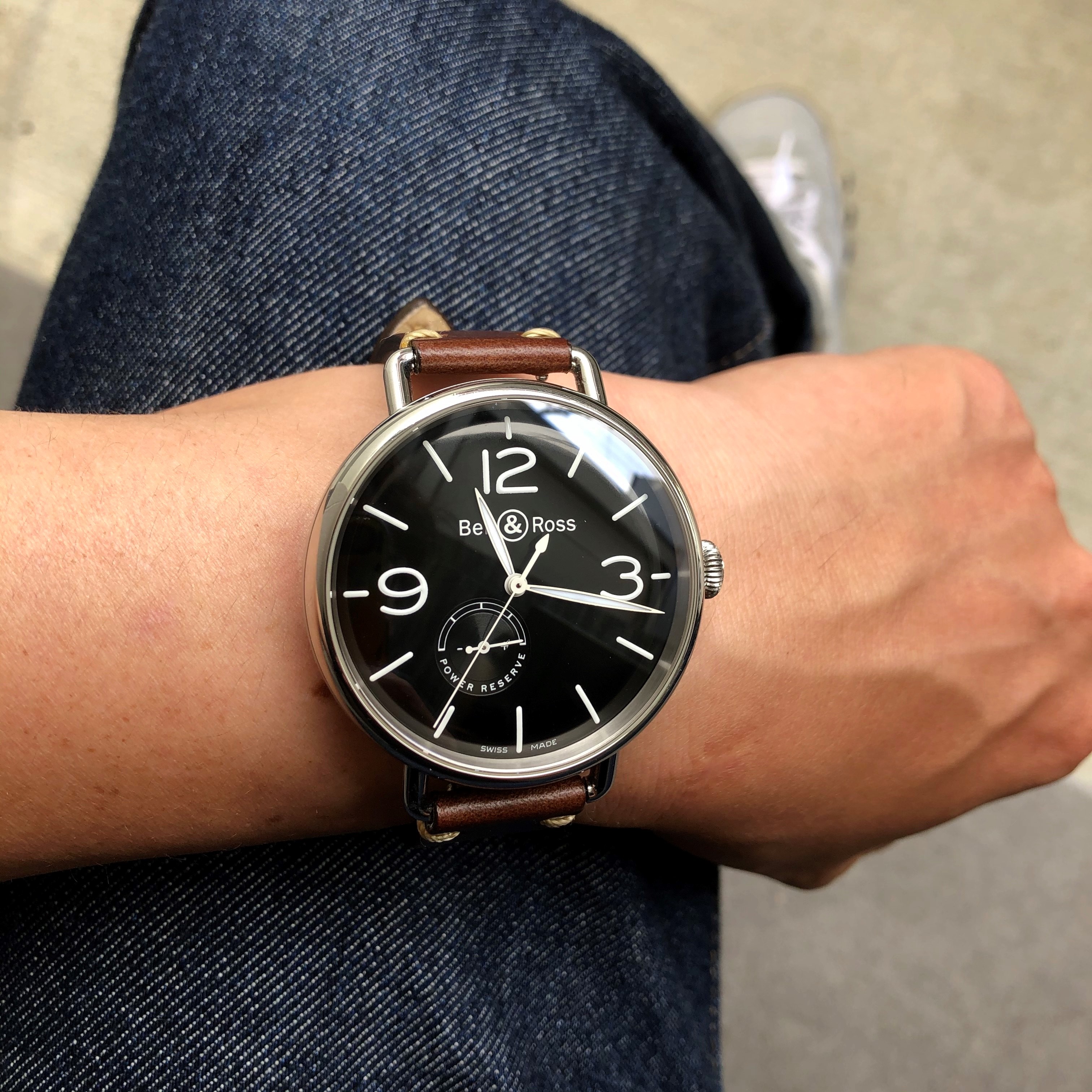 ベル ロス Bell Ross ヴィンテージ Ww1 Vintage Br Ww1 97 Reserve De Marche A M I 名古屋パルコ店 ブランド腕時計の正規販売店紹介サイトgressive グレッシブ
