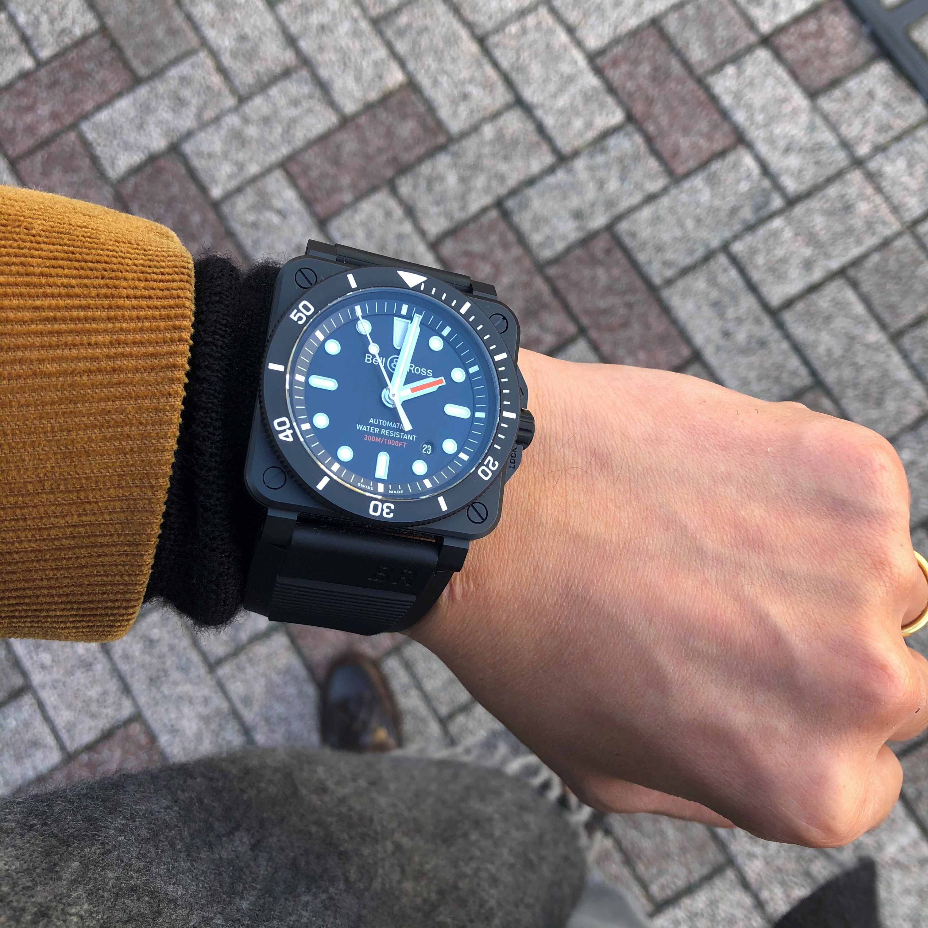 ベル ロス Bell Ross Br03 92ダイバーブラックマット Br03 92diver Black Matt ブランド腕時計の正規販売店紹介サイトgressive グレッシブ