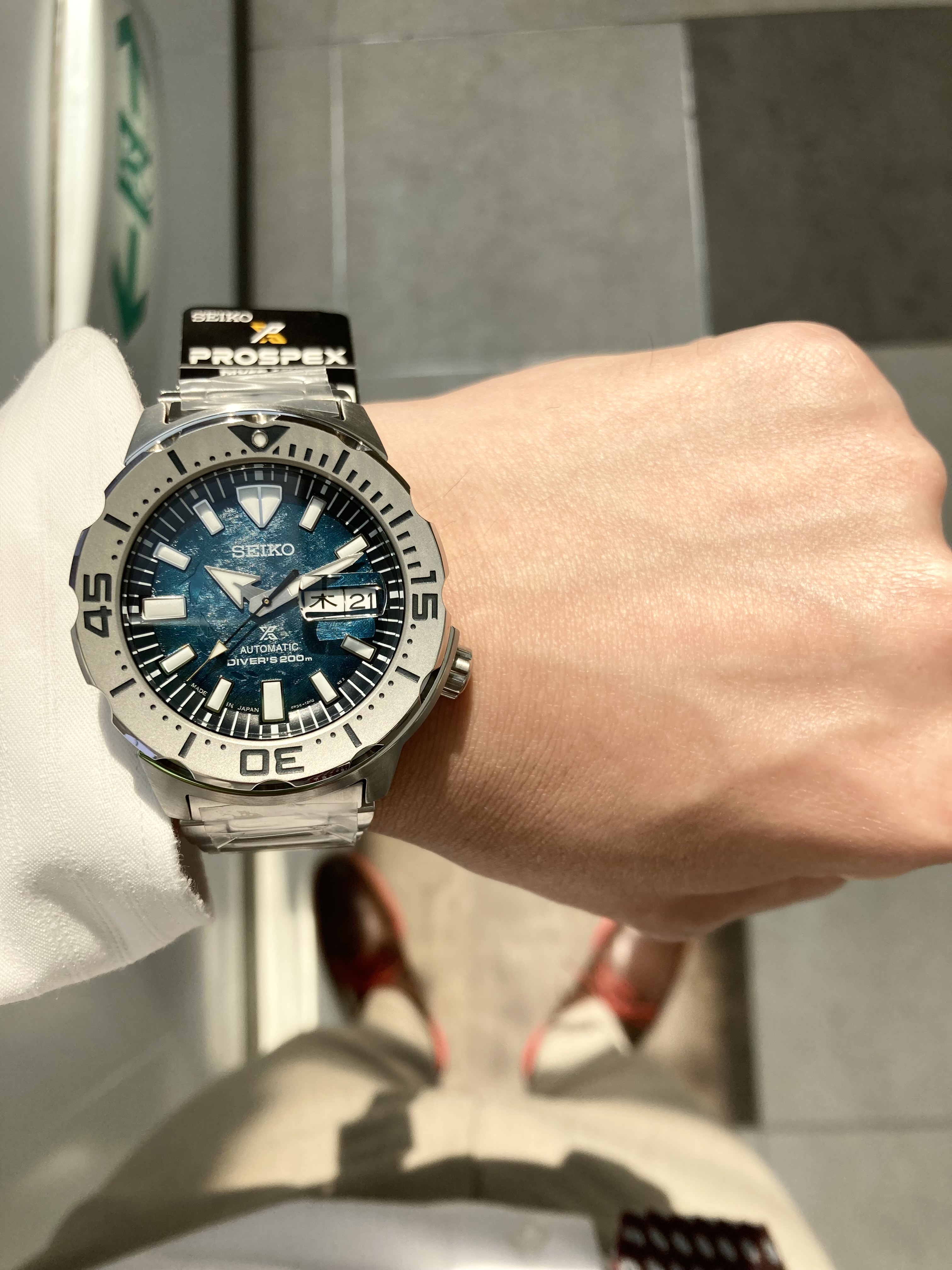 極美品:SEIKO PROSPEX SBDY115 Save The Ocean