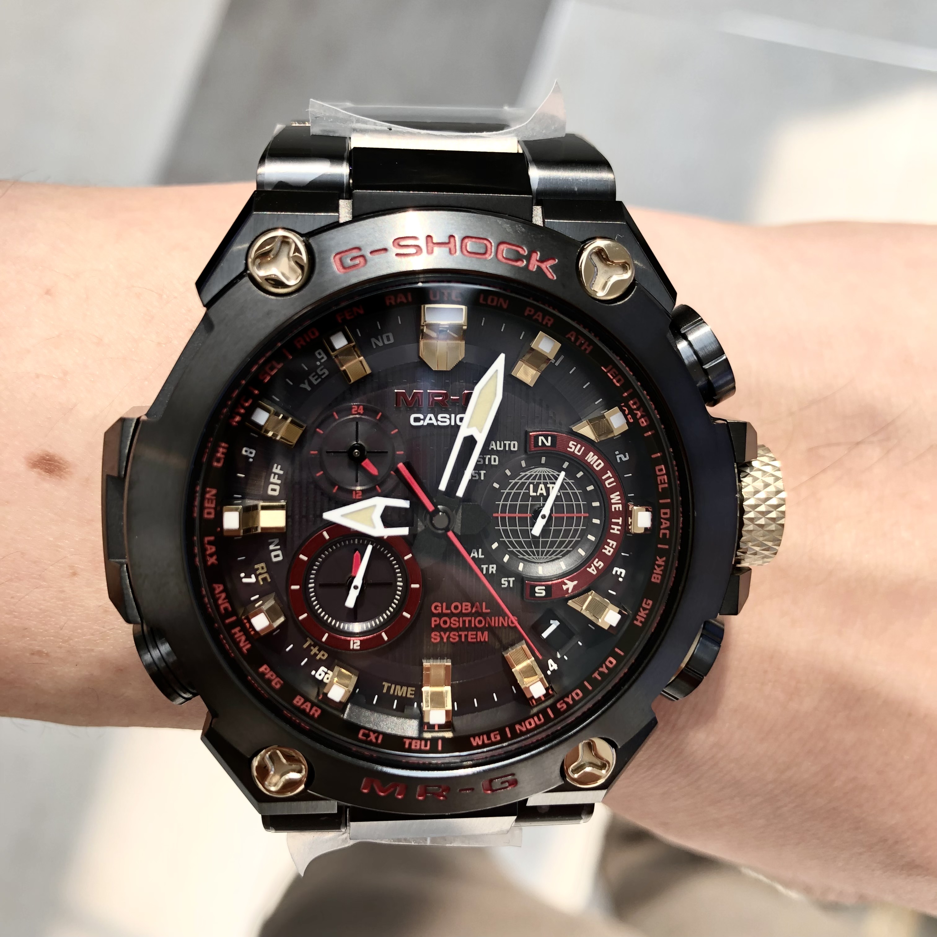 【美品】カシオ 　CASIO　G-SHOCK MRG-G1000B-1A4JR