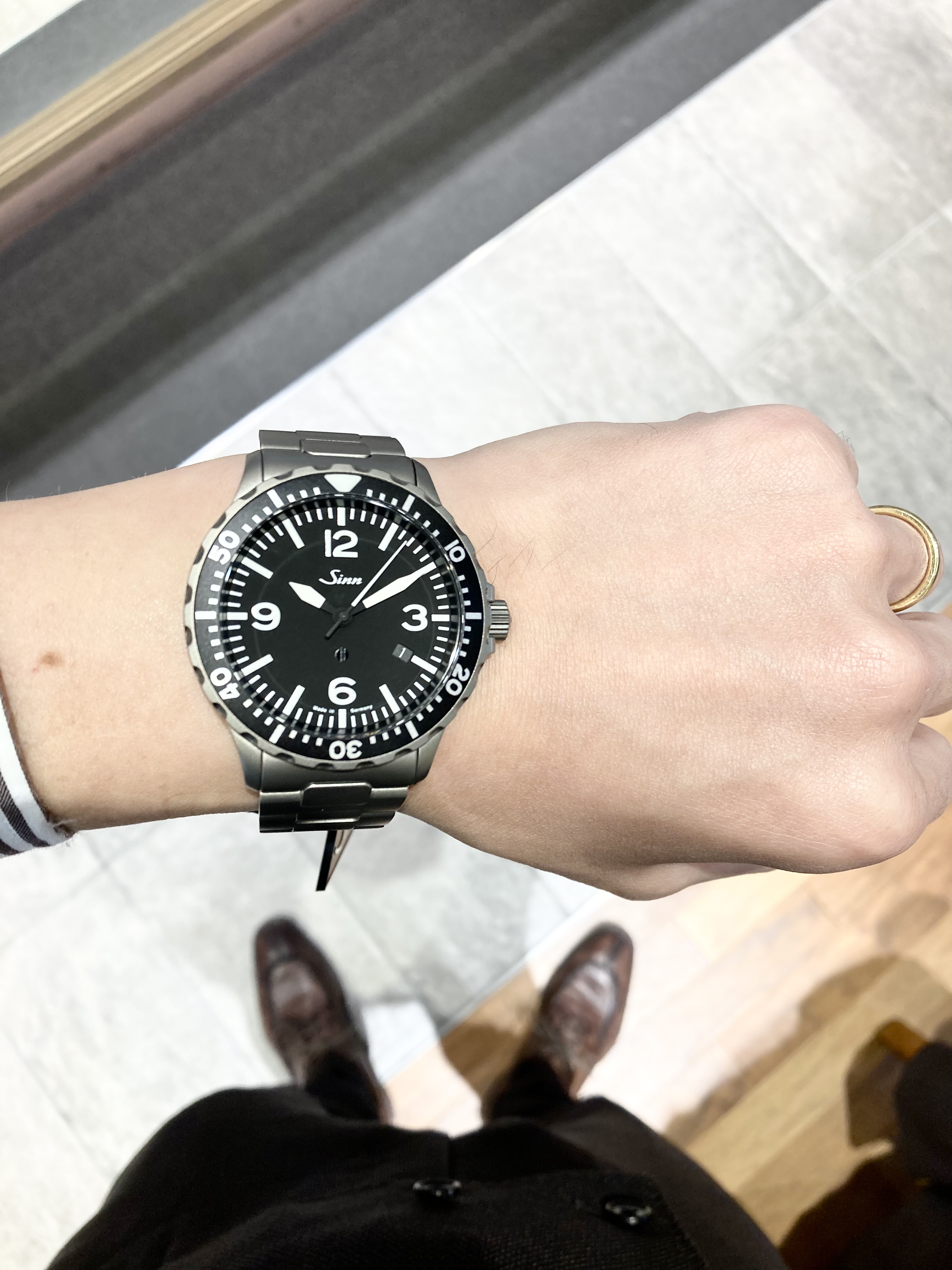 ジン(SINN) 857.B 857.B | A.M.I 名古屋パルコ店 | ブランド腕時計の