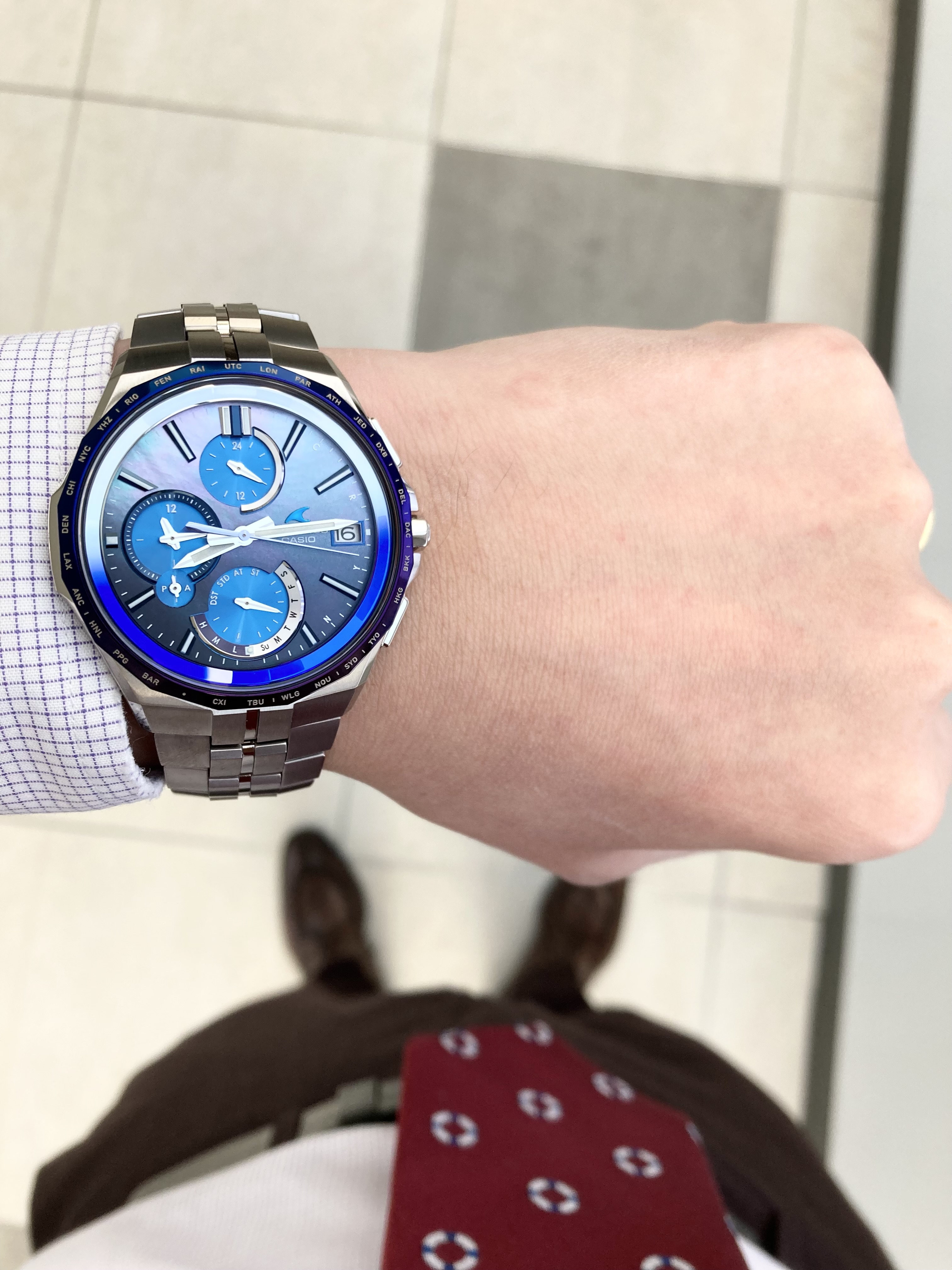 腕時計 オシアナス OCW-S5000AP-2AJF