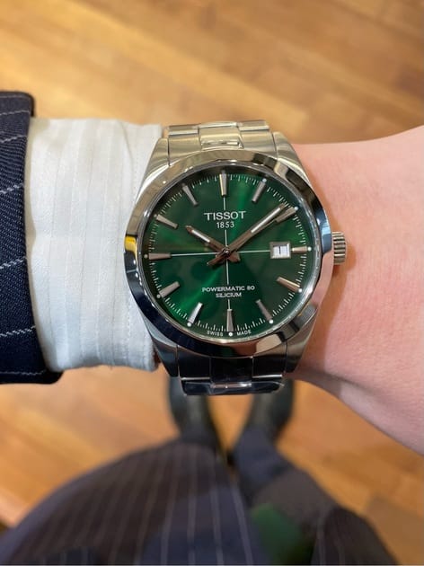 TISSOT ジェントルマン オートマティック パワーマティック80 シリシウム