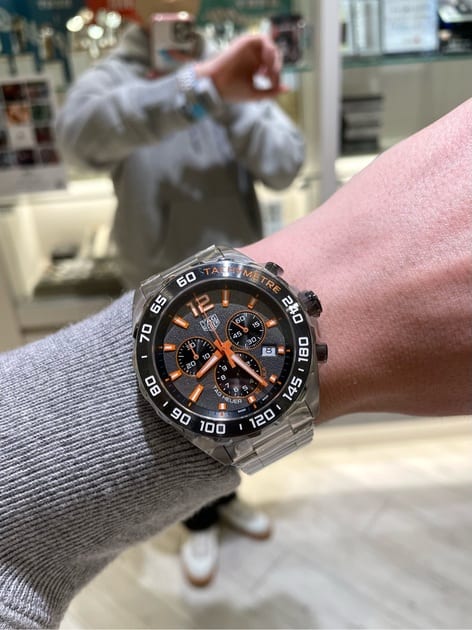 TAG HEUER タグホイヤー フォーミュラ1 クロノグラフカラーイエロー