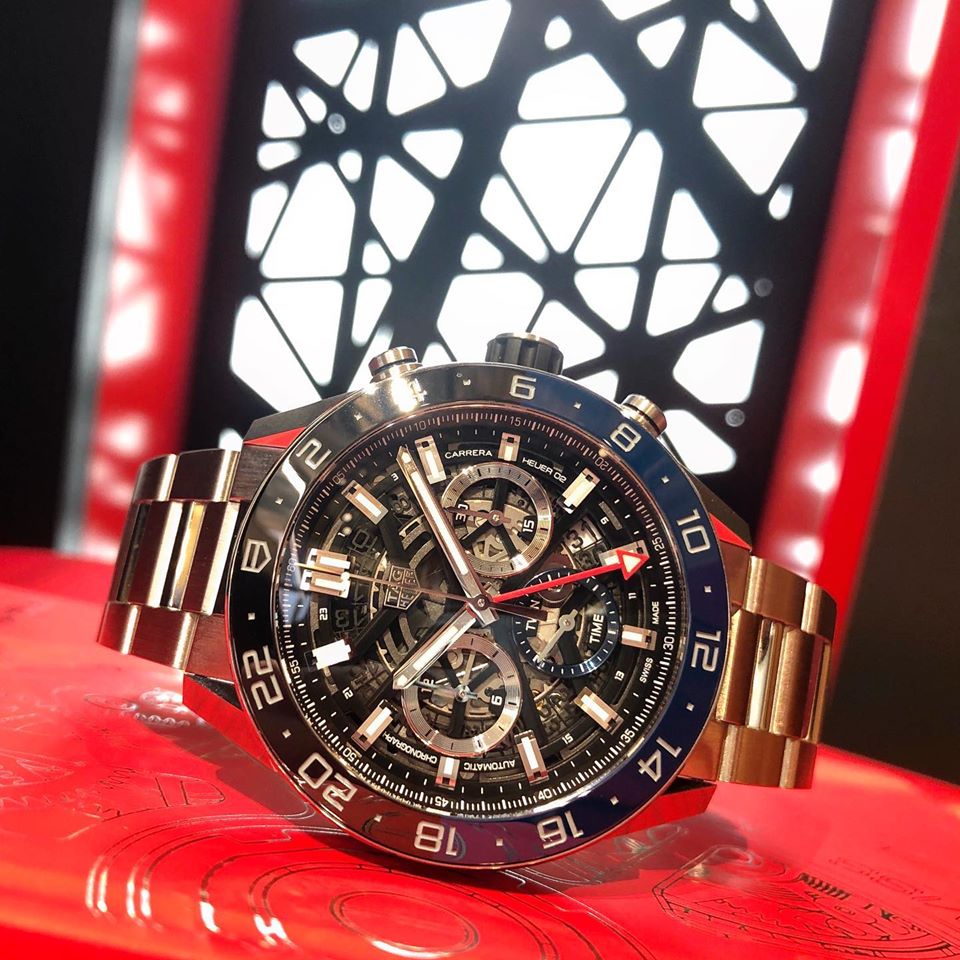 タグ・ホイヤー(TAG Heuer) カレラキャリバーホイヤー02クロノグラフ ...