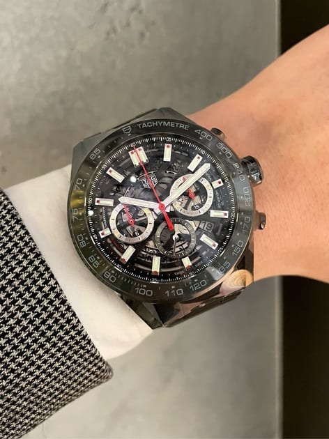 タグ・ホイヤー TAG HEUER カレラ キャリバーホイヤー02 ス