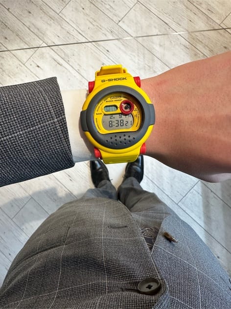 【G-shock】G-B001MVE-9JR【ジェイソンモデル】