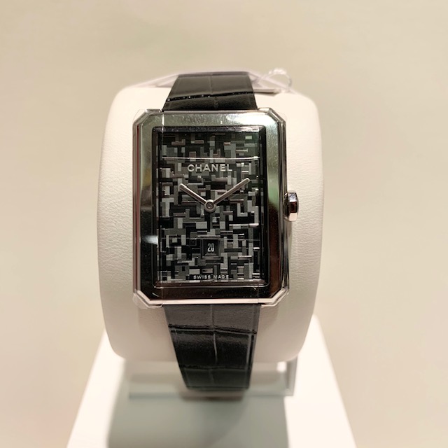 中古)CHANEL シャネル ボーイフレンド ボーイフレンド ツイード