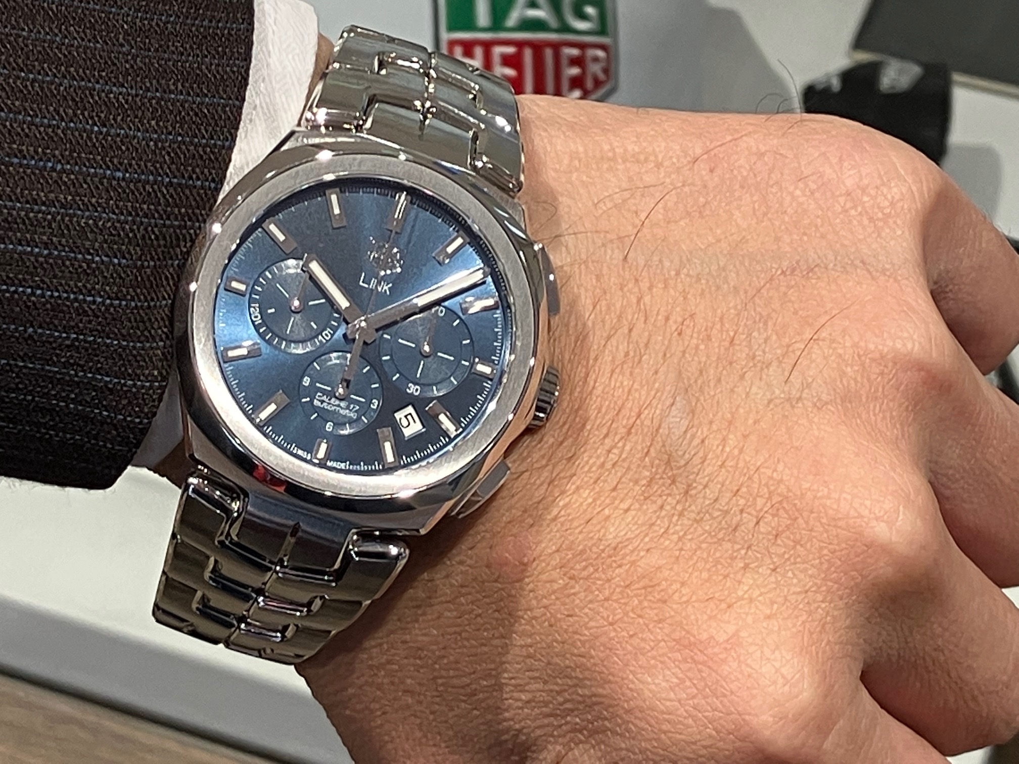 タグ・ホイヤー(TAG Heuer) LINK クロノグラフ WBC2112.BA0603 | 安心 ...