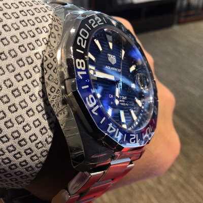 タグ・ホイヤー(TAG Heuer) アクアレーサー キャリバー7 GMT