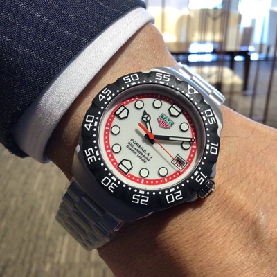 TAGHEUER　タグホイヤー　 フォーミュラ1 ソーラーグラフ　WBY1111.BA0042