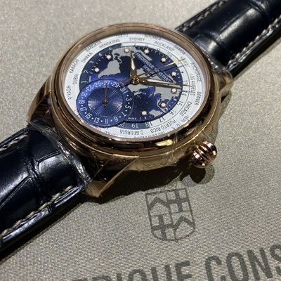 FREDERIQUECONSTANT　フレデリックコンスタント　クラシック ワールドタイマー マニュファクチュール　　FC-718NWWM4H9　世界限定88本