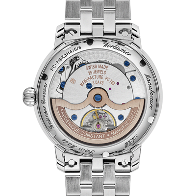 FREDERIQUE CONSTANT　フレデリック コンスタント　クラシック ワールドタイマー マニュファクチュール　FC-719NN3H6B