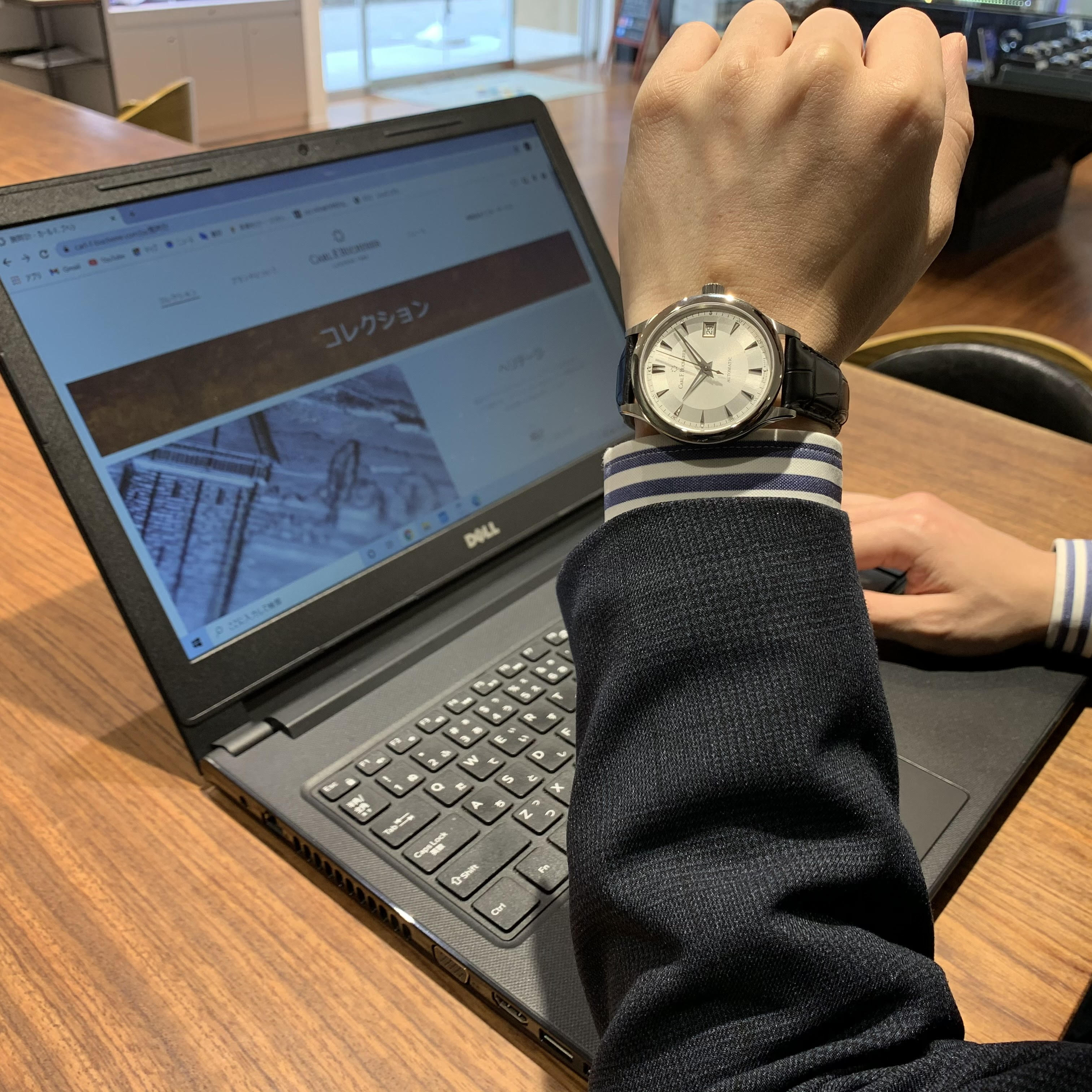 カール F. ブヘラ(CARL F. BUCHERER) MANERO AUTO DATE マネロ オート 